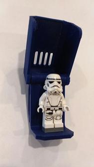 Lego Mini-figure Clip 3D Printer Model