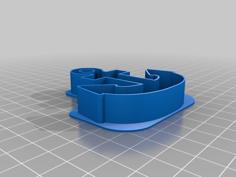 Anchor Cookie Cutter 3D Printer Model