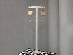 Long Earring Jewelry Display Stand – Single Pair 3D Printer Model