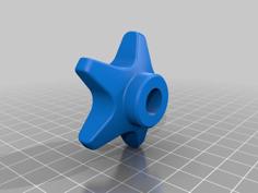 M10 Grab Knob 3D Printer Model