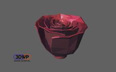 Jillian’s Rose Fixed (Made Solid With MeshMixer) 3D Printer Model