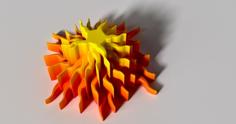 Sun Star 3D Printer Model