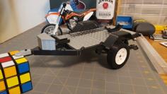 1:10 Scale Motorcycle Trailer 3D Printer Model