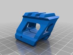 Improved Picatinny Riser (20mm) 3D Printer Model