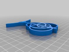 Elden Ring Logo 3D Printer Model