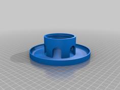 Mason Jar Bird Feeder 3D Printer Model