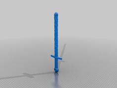 Sausage Sword 3D Printer Model