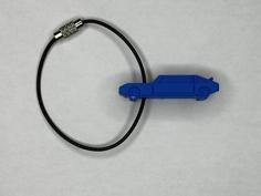 Car Keychain 3D Printer Model