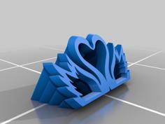 Swan Heart 3D Printer Model