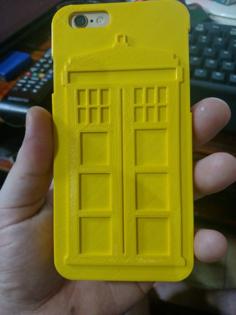 Iphone 6 Tardis Case 3D Printer Model