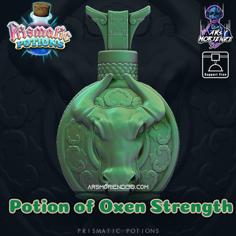 Potion Of Oxen Strength – Prismatic Potions 3D Printer Model