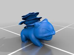 Rose Bulbasaur 3D Printer Model