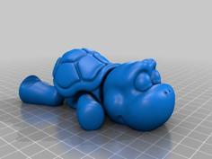 Flexi-Turtle Dual Extrusion 3D Printer Model