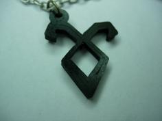 The Mortal Instruments Charm 3D Printer Model