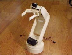 AURA Robotic Arm 3D Printer Model