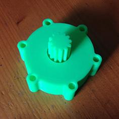 Planetary Gearbox 4:1 Stackable 3D Printer Model