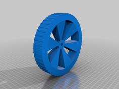 Replacement Wheel For Garden Caddy / Trolley 3D Printer Model