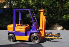 Forklift Toyota 5FD25 1/32 Model 3D Printer Model