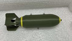 WW2 M-64 500lb Bomb 3D Printer Model