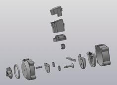 Drum Mag For AK (airsoft) 3D Printer Model