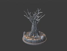 Very Detailed Old Dead Tree Diy Model With Support 3D Printer Model