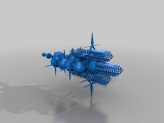 Babylon 5 Orion Anchorage 3D Printer Model