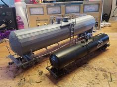 Tank Car In 1/8 Scale 3D Printer Model