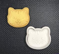 Cat Cookie Cutter 3D Printer Model