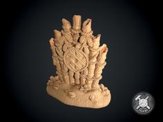 Palisade Marker – Robinson Crusoe 3D Printer Model