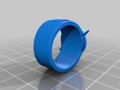 The Flash Costume Ring 3D Printer Model