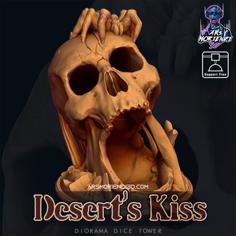 Desert’s Kiss – Diorama Dice Tower 3D Printer Model