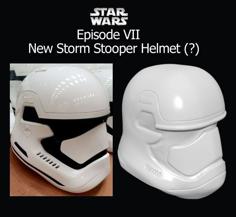 StarWars EpVII A New Helmet. 3D Printer Model