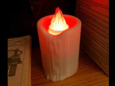 LED Candle Enclosure 3D Printer Model