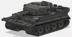 Panzerkampfwagen VI Tiger 1 Ausf. E- EARLY 3D Printer Model