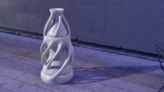 Cascading Twisted Vase 3D Printer Model