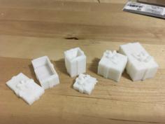 Holiday Present Box (1:18 Scale) 3D Printer Model