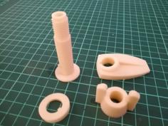 Volvo 145 Accessory Gauge Mount 3D Printer Model