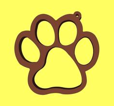 Paw Design 3D Printer Model