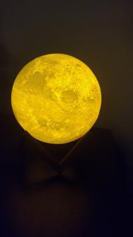 Glowing Moon Stand 3D Printer Model