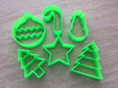 Xmas Cookie Cutters 3D Printer Model