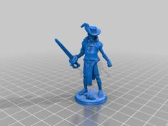 Nimblewright Miniature (25mm) 3D Printer Model