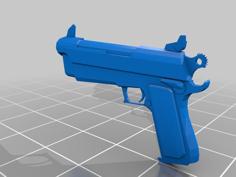 Fortnite: Pistol Weapon 3D Printer Model