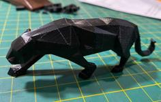 Panther – Low Poly (remake) 3D Printer Model