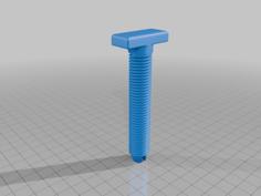 Skimmer Nut And Bolt 3D Printer Model