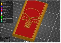 Punisher Joint Holder 3D Printer Model