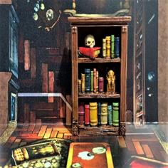 Mansions Of Madness – Bookshelf / Bookcase – 28mm 3D Printer Model