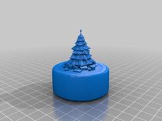 Snow Globe – Christmas Tree 3D Printer Model