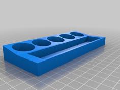 Beard Oil Stand (up To 25mm Bottles) 3D Printer Model