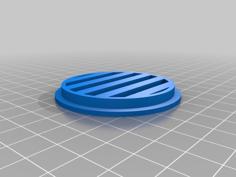 52mm Guage Pod Cap Vent 3D Printer Model