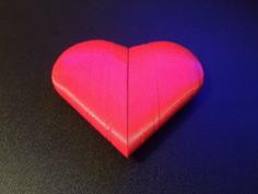 Twistable Heart 3D Printer Model